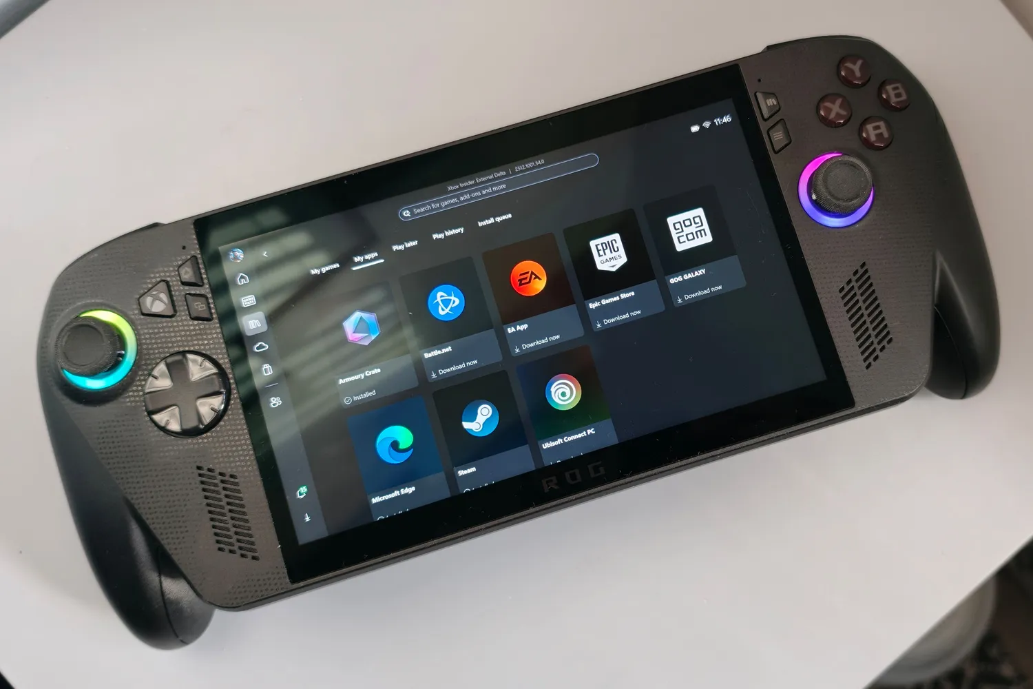 Asus Xbox ROG Ally X review third party launchers