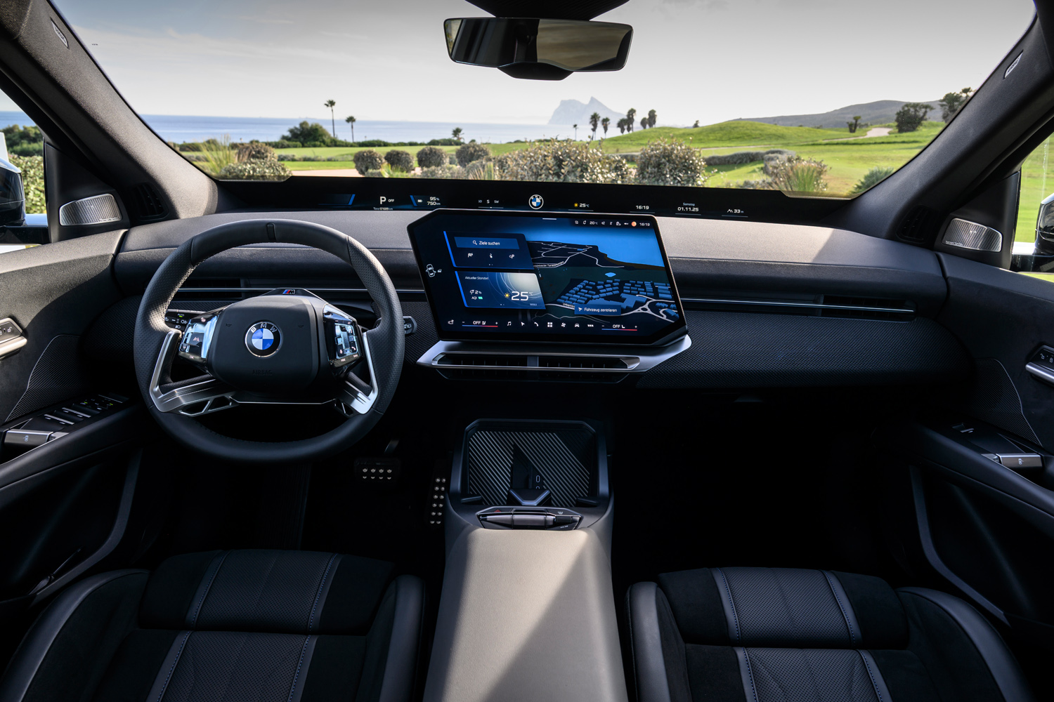 BMW iX3 2026 drive dashboard