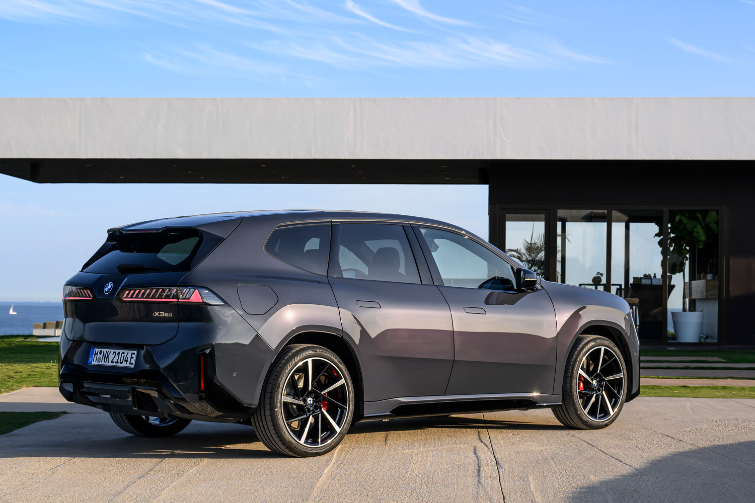 BMW iX3 2026 drive static rear