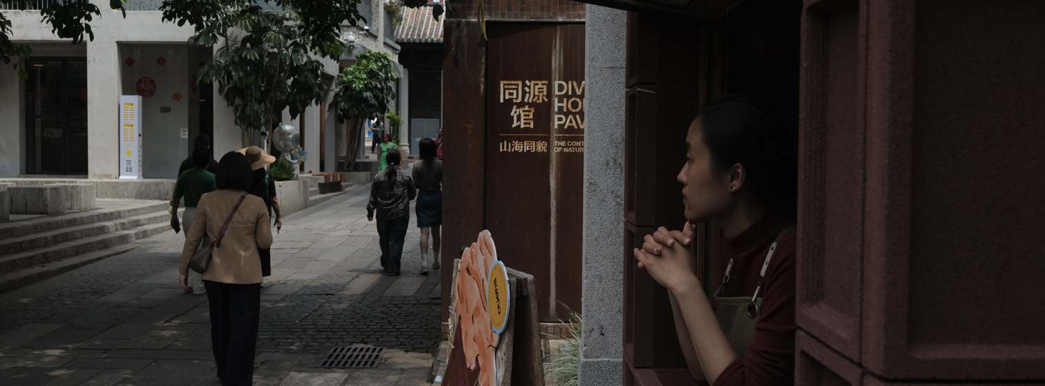 Fujifilm GFX100RF camera samples panorama shop