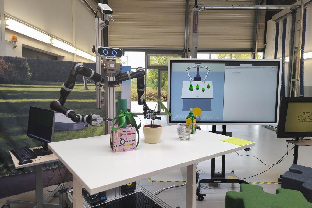 Honda humanoid robot in testing