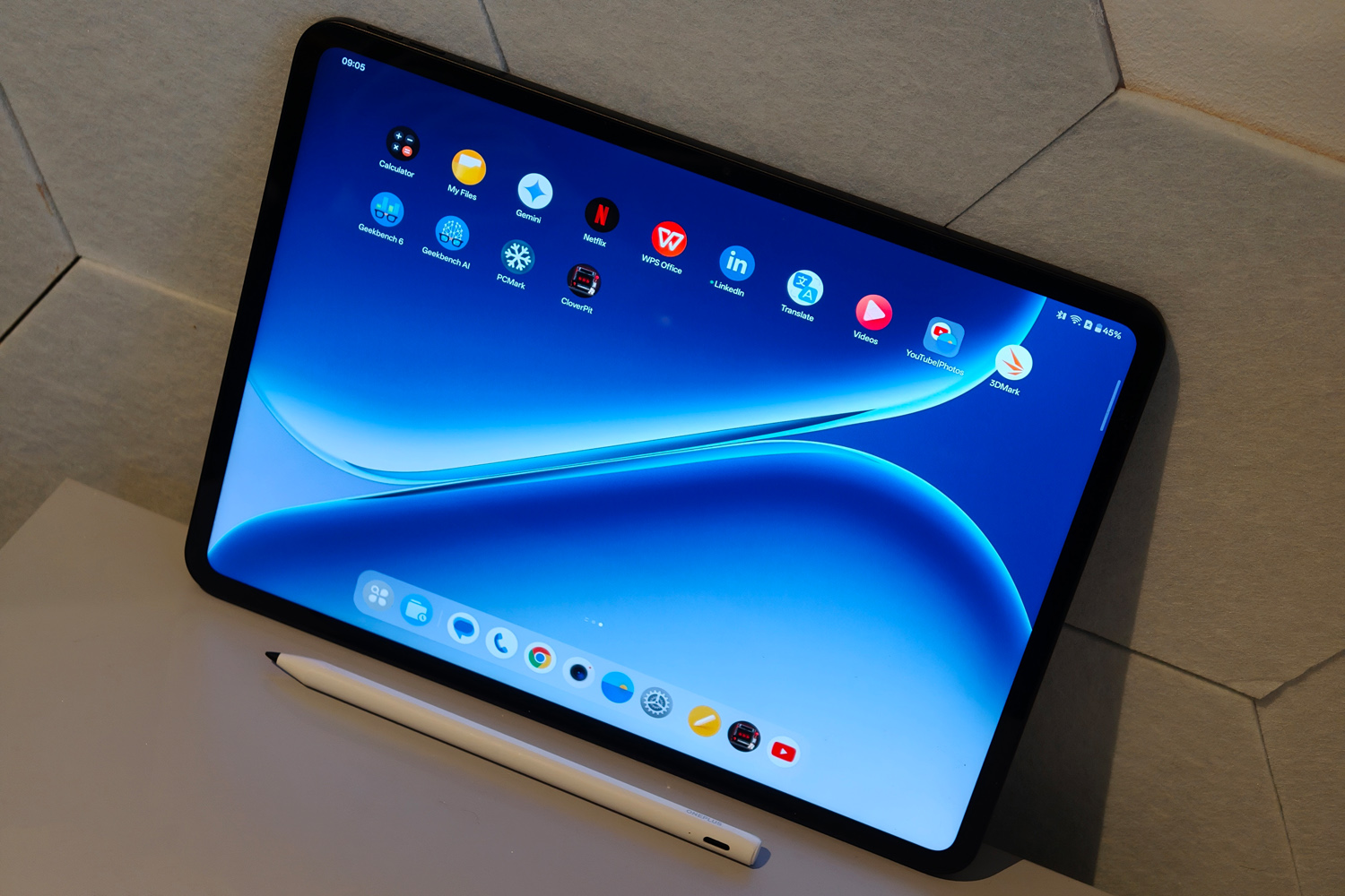 OnePlus Pad Go 2 review home screen