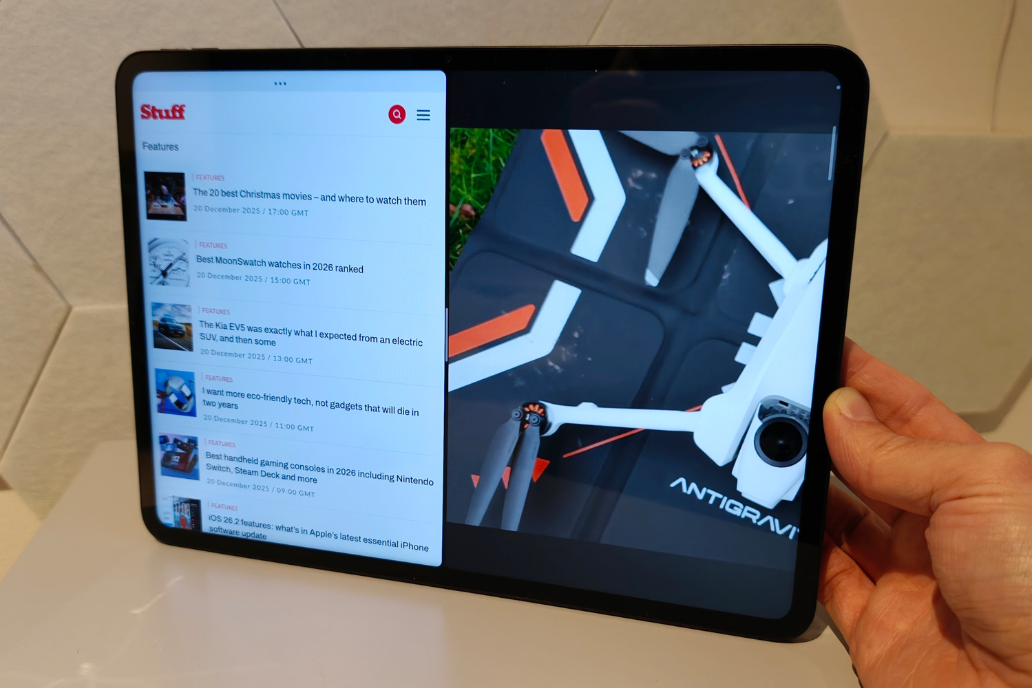 OnePlus Pad Go 2 review split view