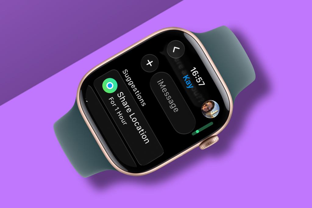 Apple Watch Share location