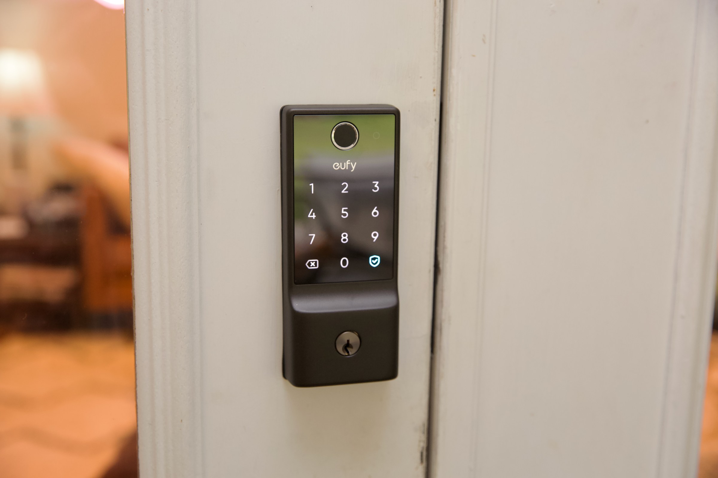 The Eufy E30 is a fingerprint and keypad lock that supports both Matter-over-Thread and Wi-Fi.
