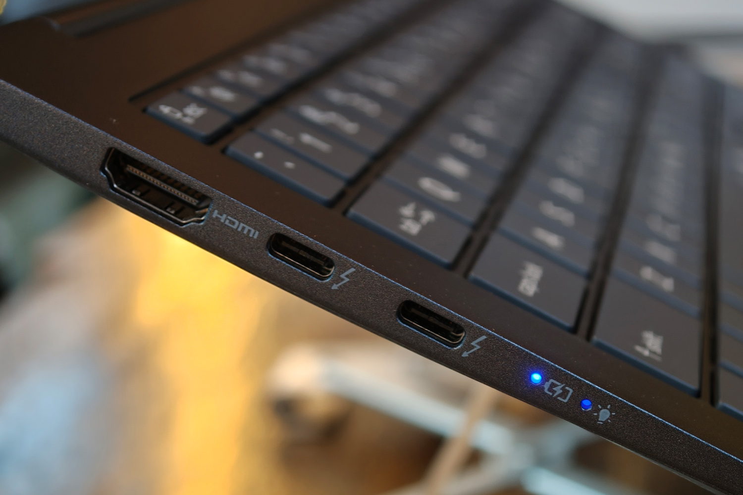 Acer Swift 16 Edge AI CES 2026 ports left