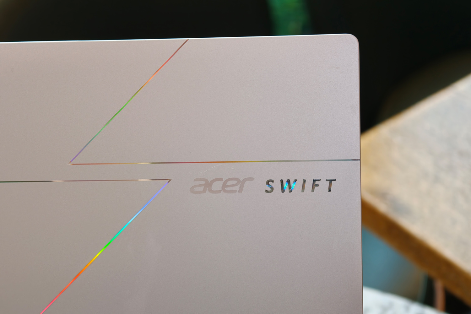 Acer Swift 14 Go AI CES 2026 lid