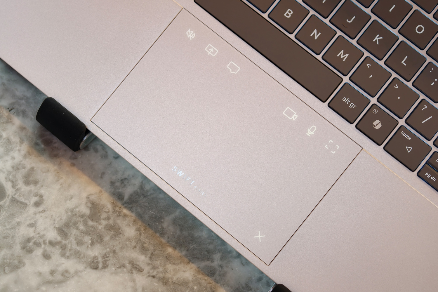 Acer Swift 14 Go AI CES 2026 touchpad