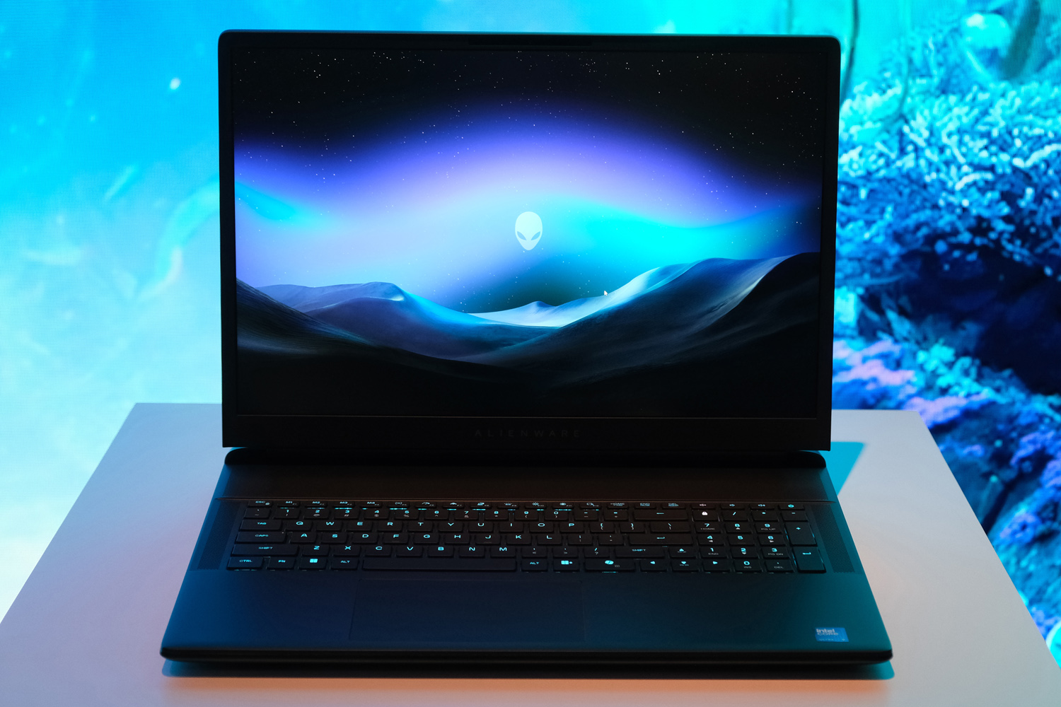 Alienware 20 aAlienware 2026 OLED screens CES keyboard26 OLED screens CES front