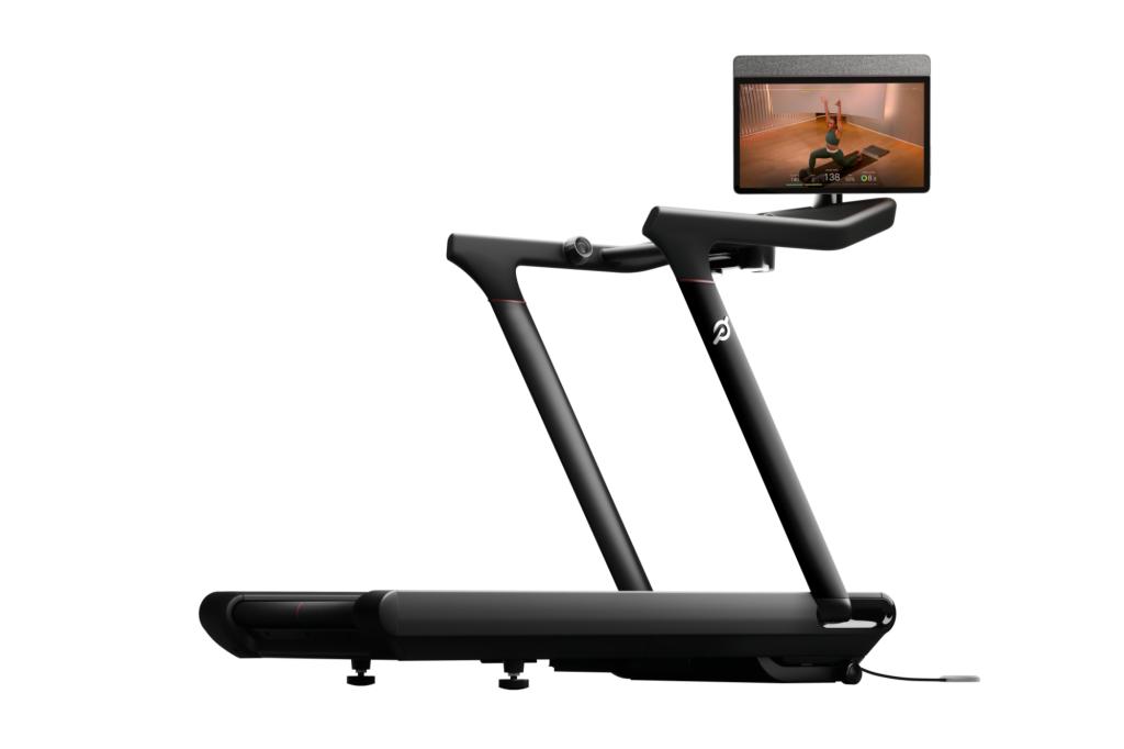 Peloton on white background