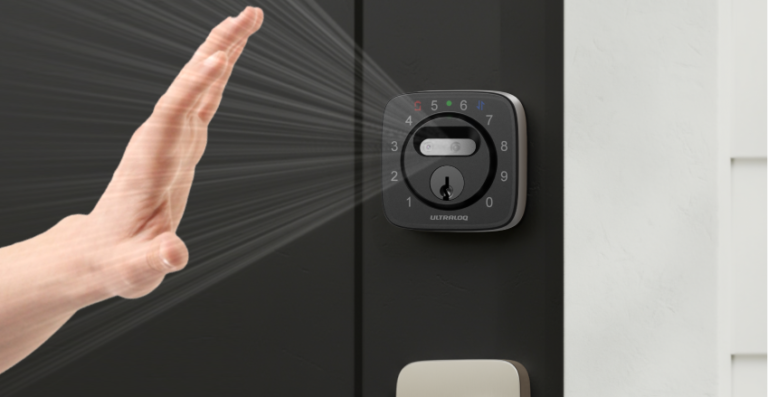 The new Ultraloq smart lock uses both your face and your palm to let you in