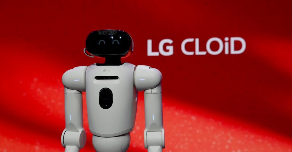 Watch LG’s ClOiD robot load a washer, slowly