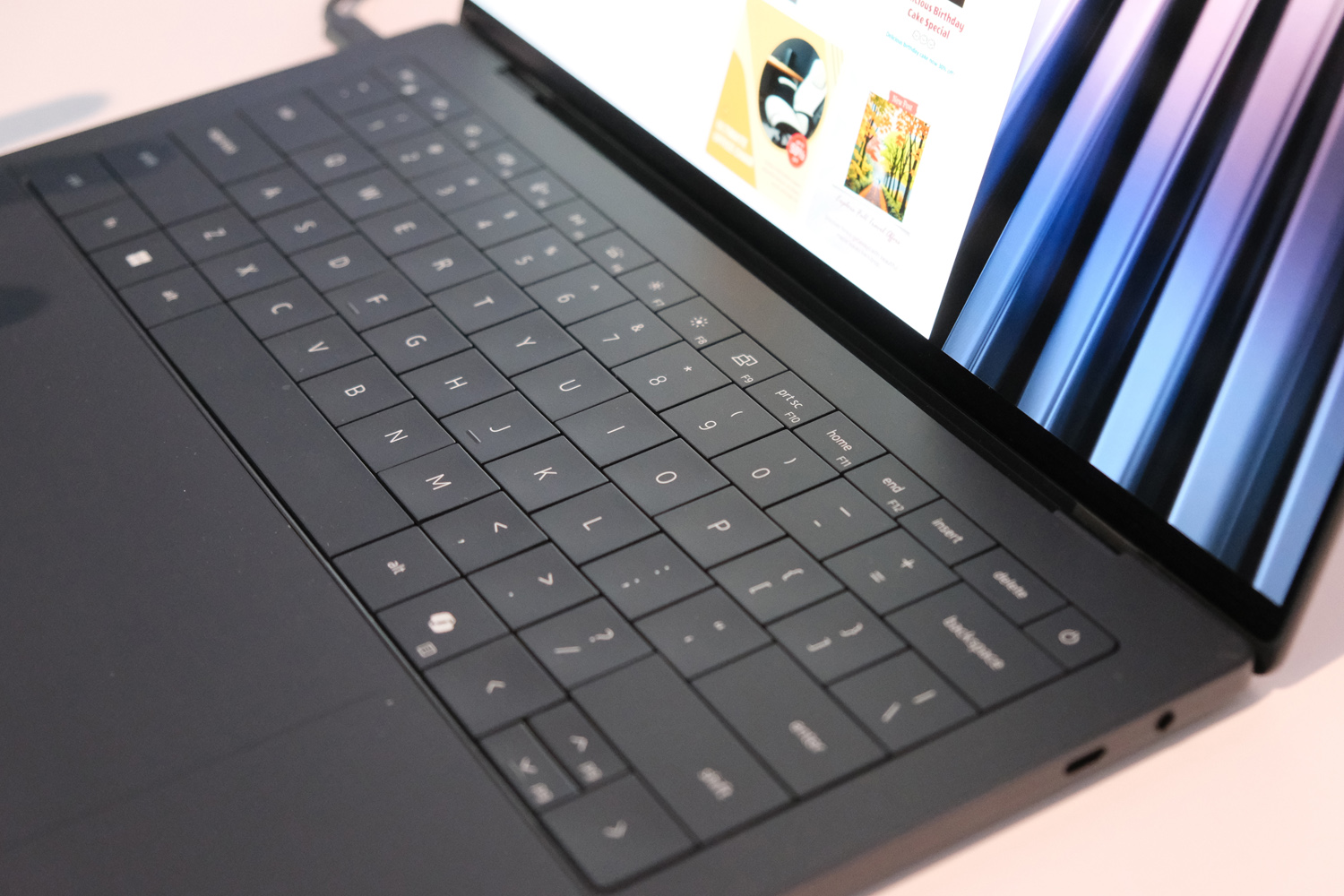 Dell XPS 14 CES 2026 keyboard