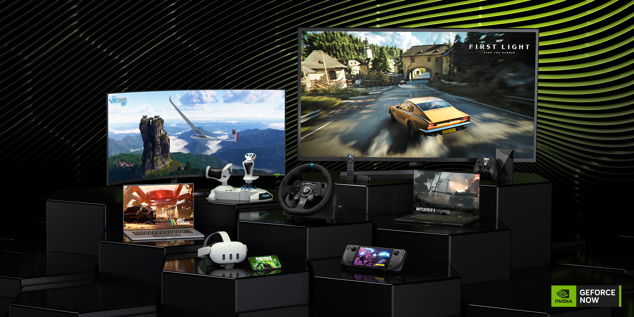 TVs, laptops, and other hardware that will now support GeForce Now.