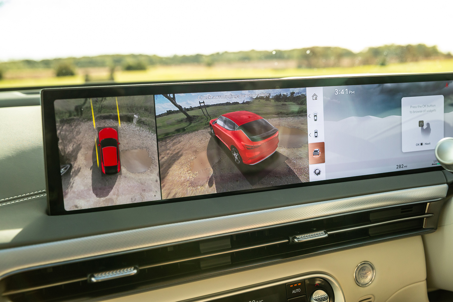 Genesis GV60 Performance drive 2026 infotainment