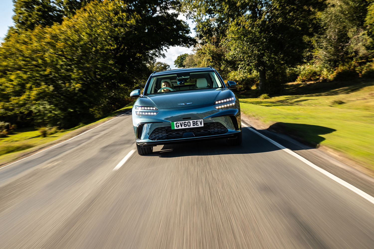 Genesis GV60 Performance drive 2026 tracking nose