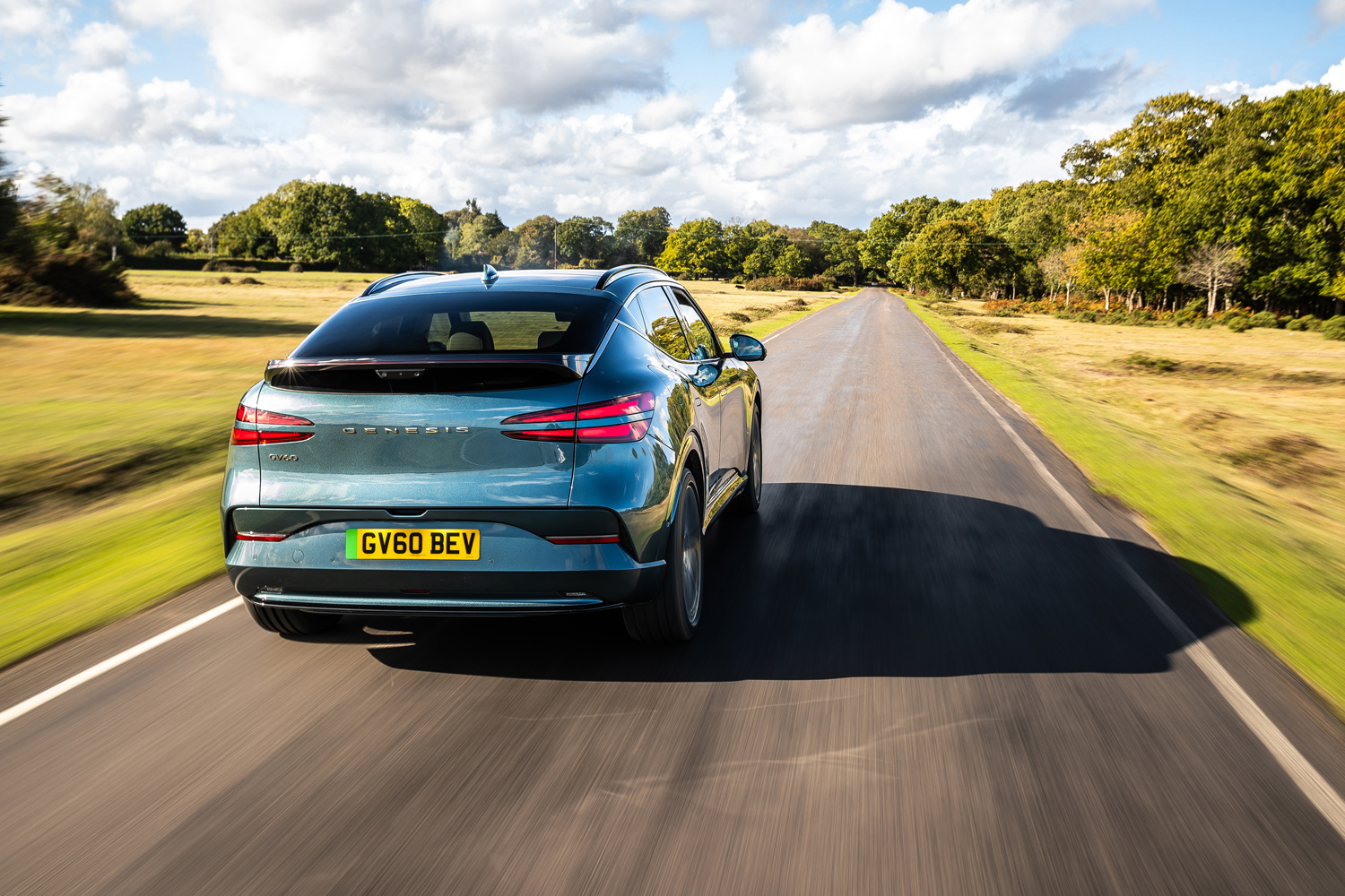 Genesis GV60 Performance drive 2026 tracking rear