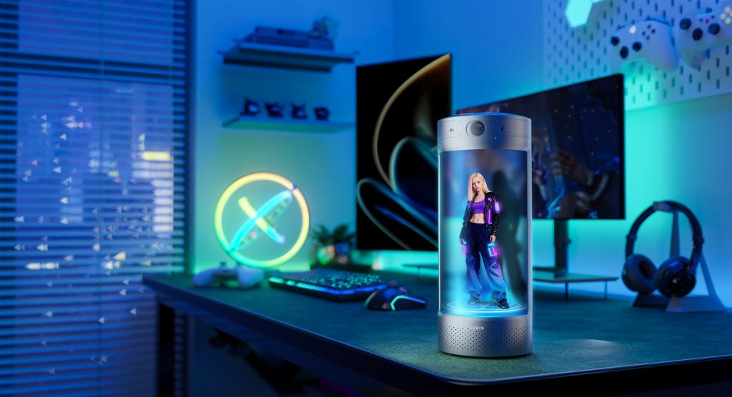 Lepro Ami AI companion on desk