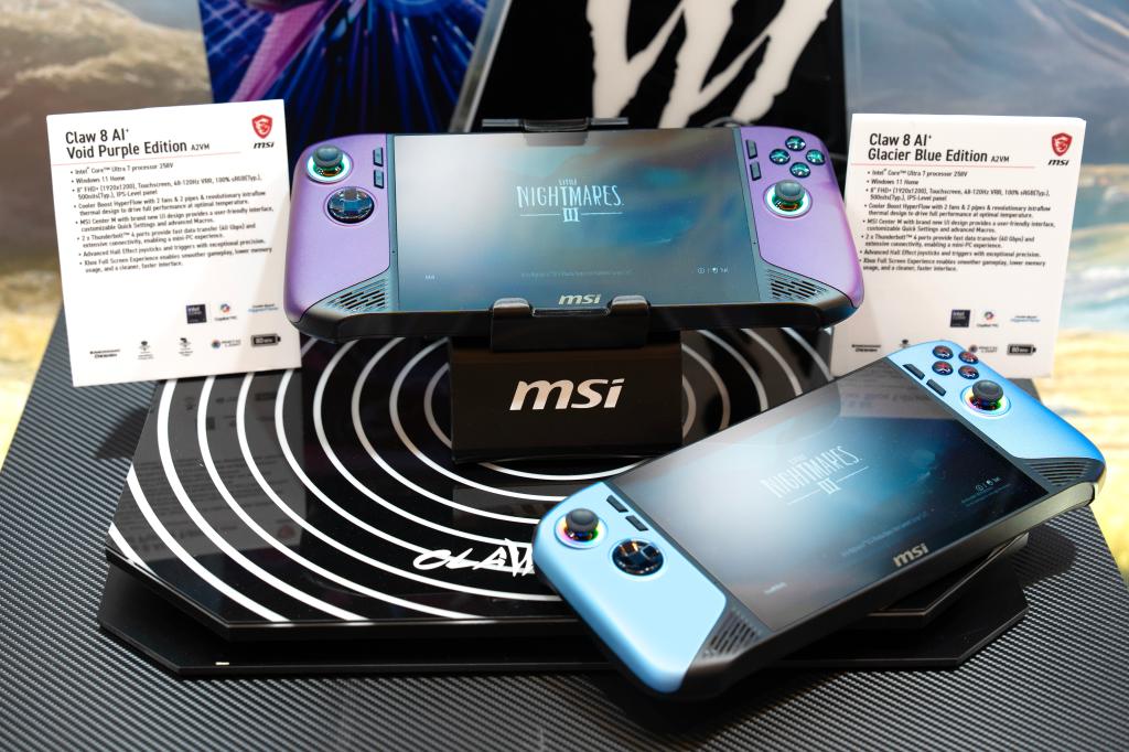 MSI Claw 8 AI+ 2026 CES