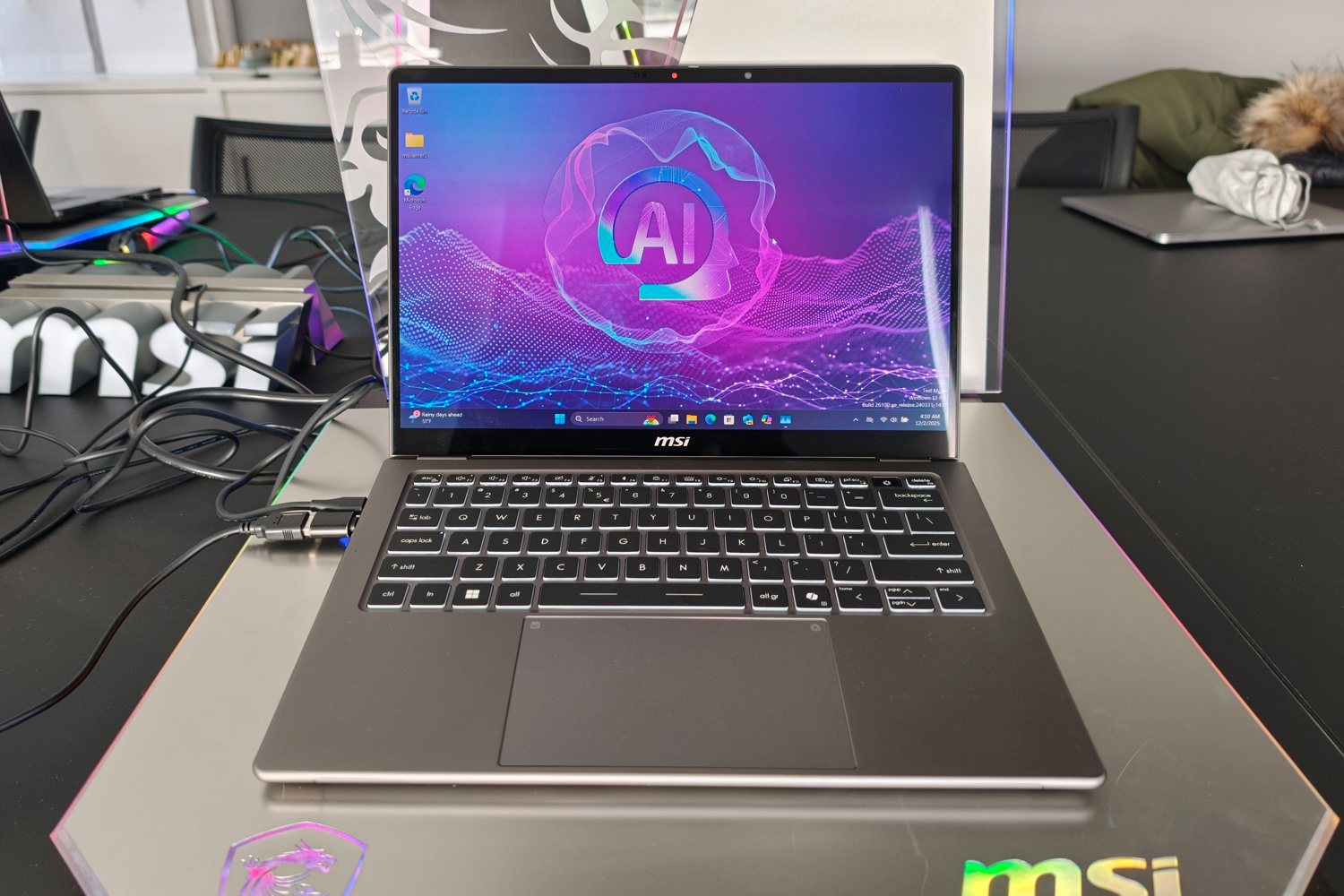 MSI Prestige 14 AI+ CES 2026 lead