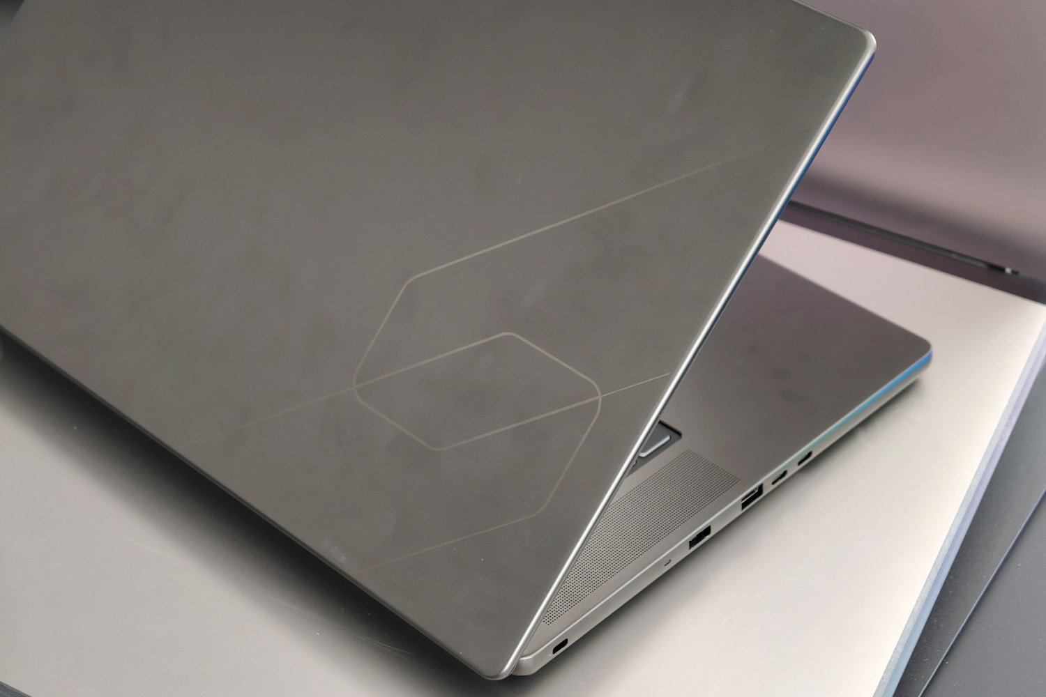 MSI Stealth 16 AI+ CES 2026 lid logo