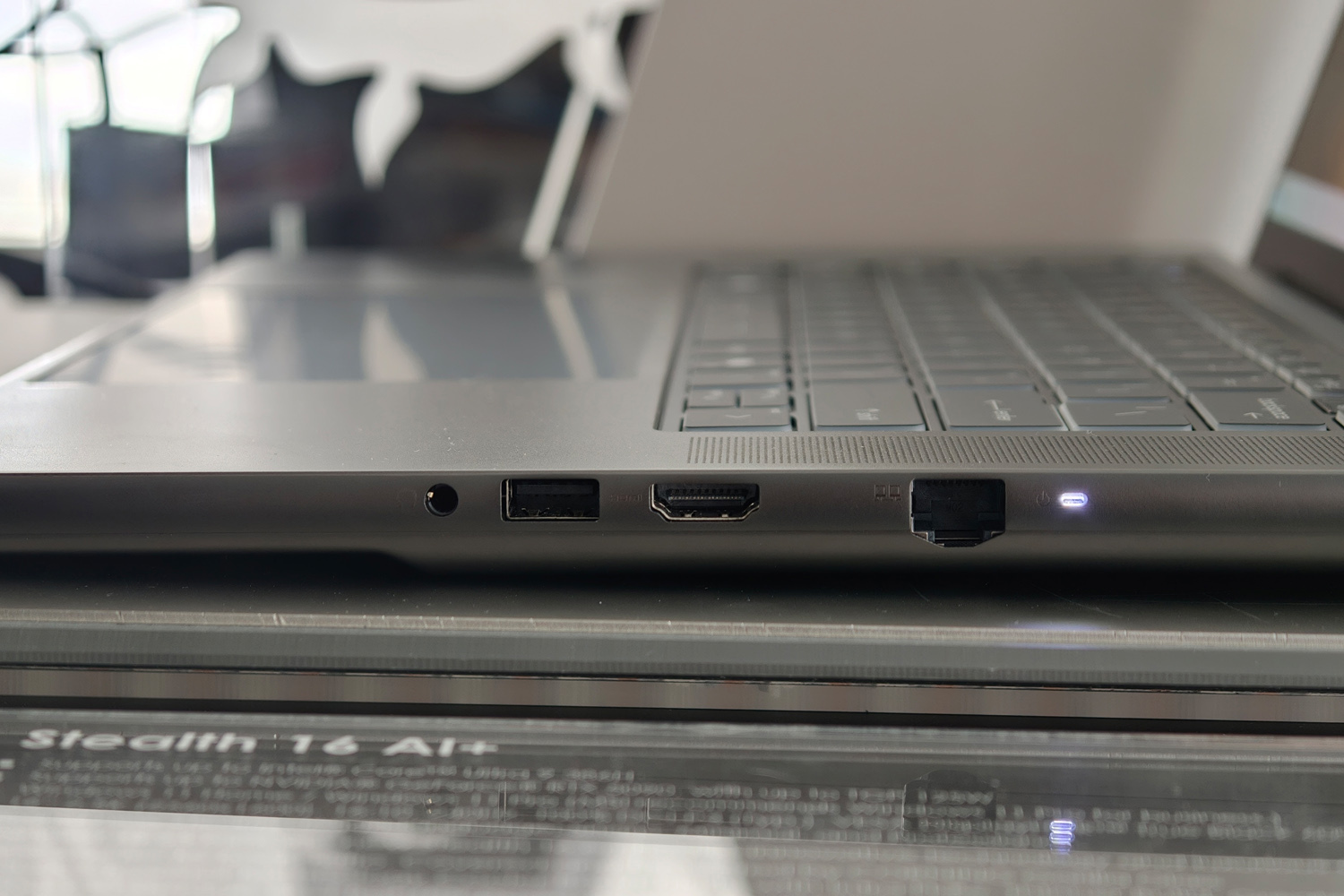 MSI Stealth 16 AI+ CES 2026 ports right