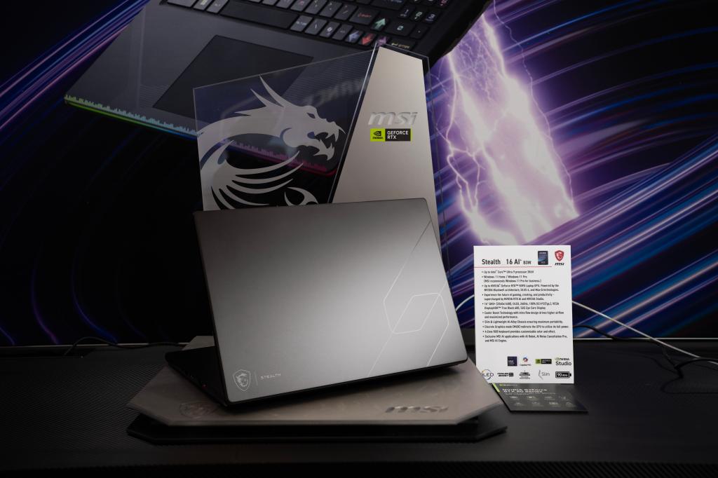 MSI Stealth gaming laptops 2026 CES