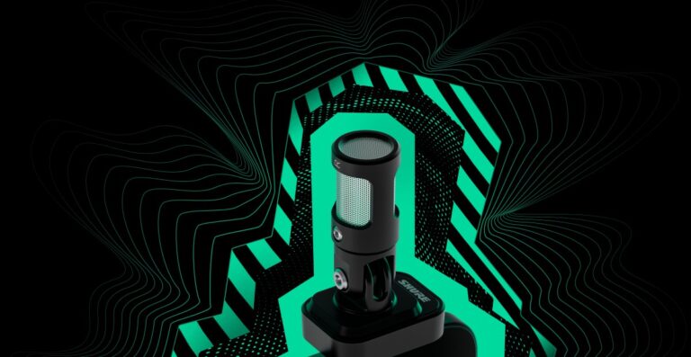 The Shure MV88 USB-C stereo mic mounts directly to your phone