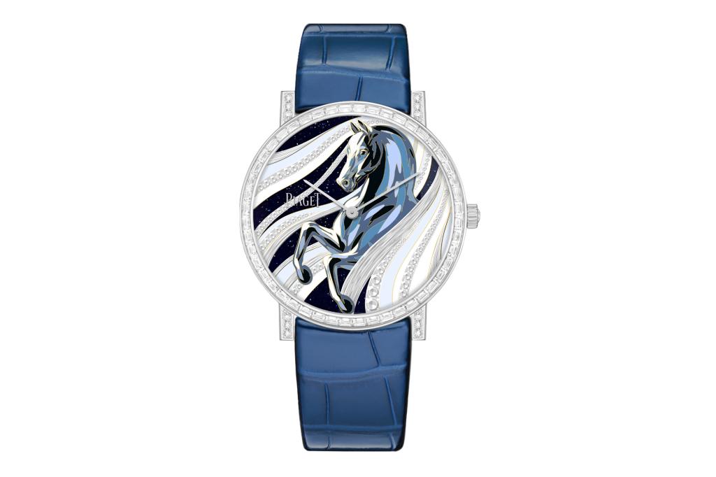 Piaget Year of the Horse on white background