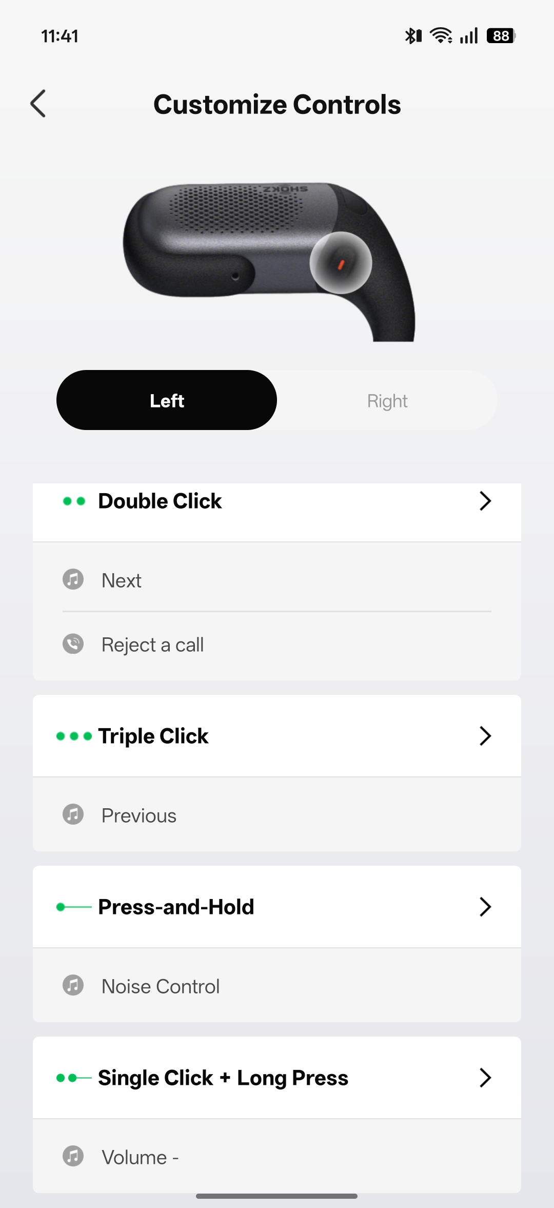 Shokz OpenFit Pro review app controls
