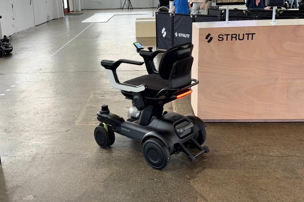 Strutt EV1 Wheelchair Rear
