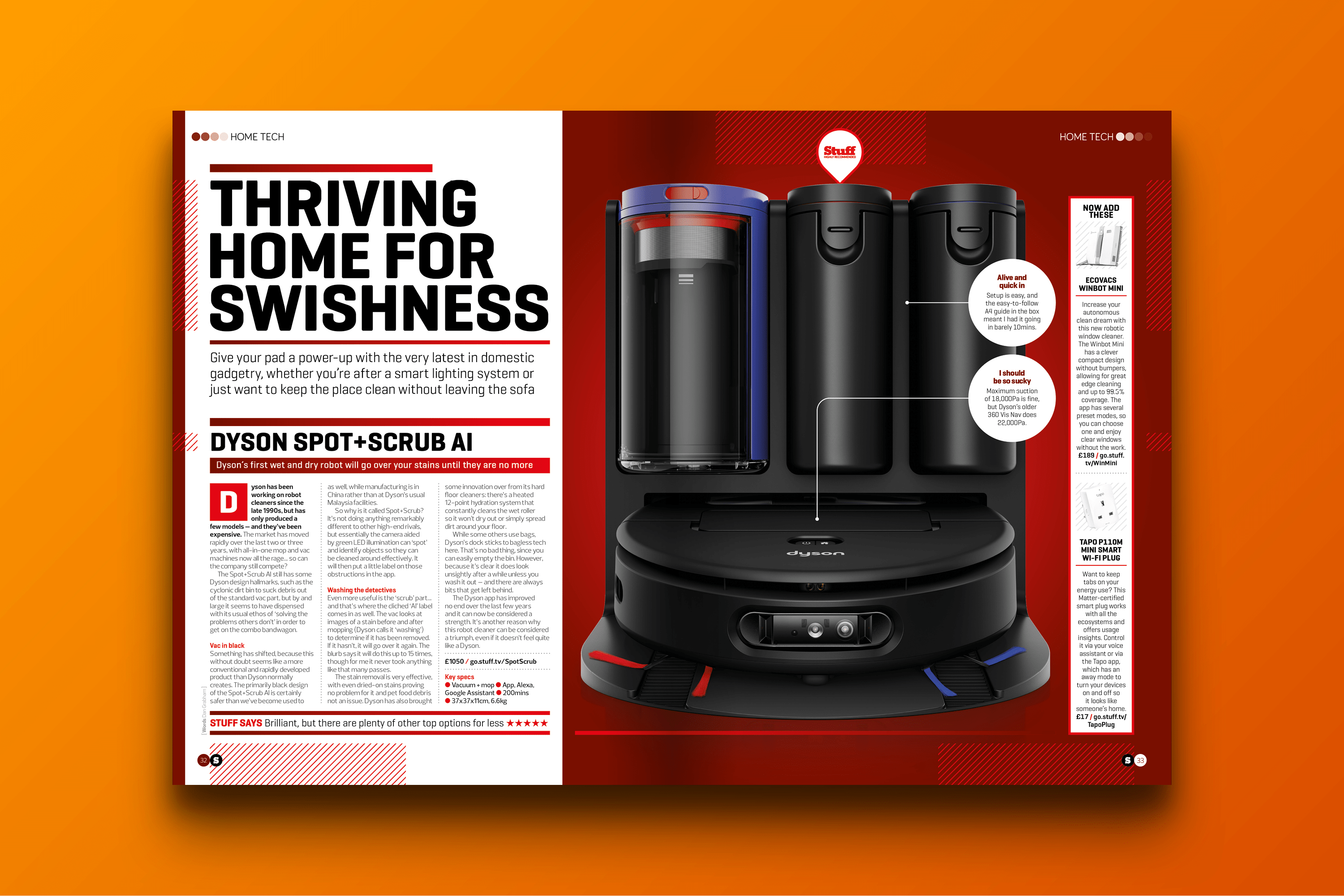 Stuff magazine February 2026 cover feature