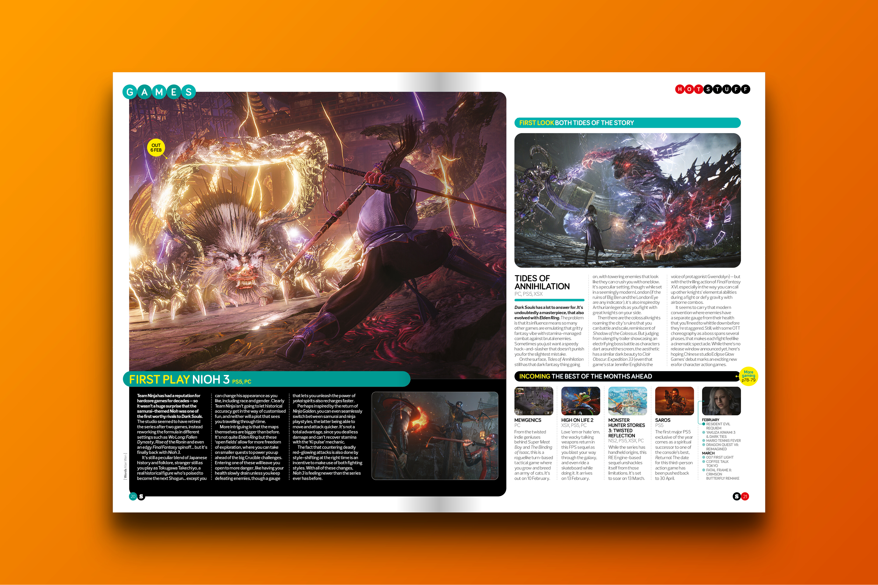 Stuff magazine February 2026 games