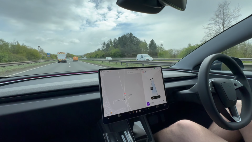 Autopilot on the Tesla New Model Y