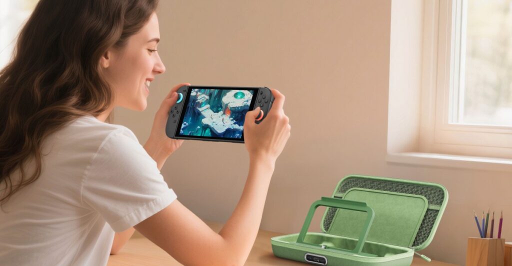 You can charge Belkin’s new Switch 2 power case without opening it