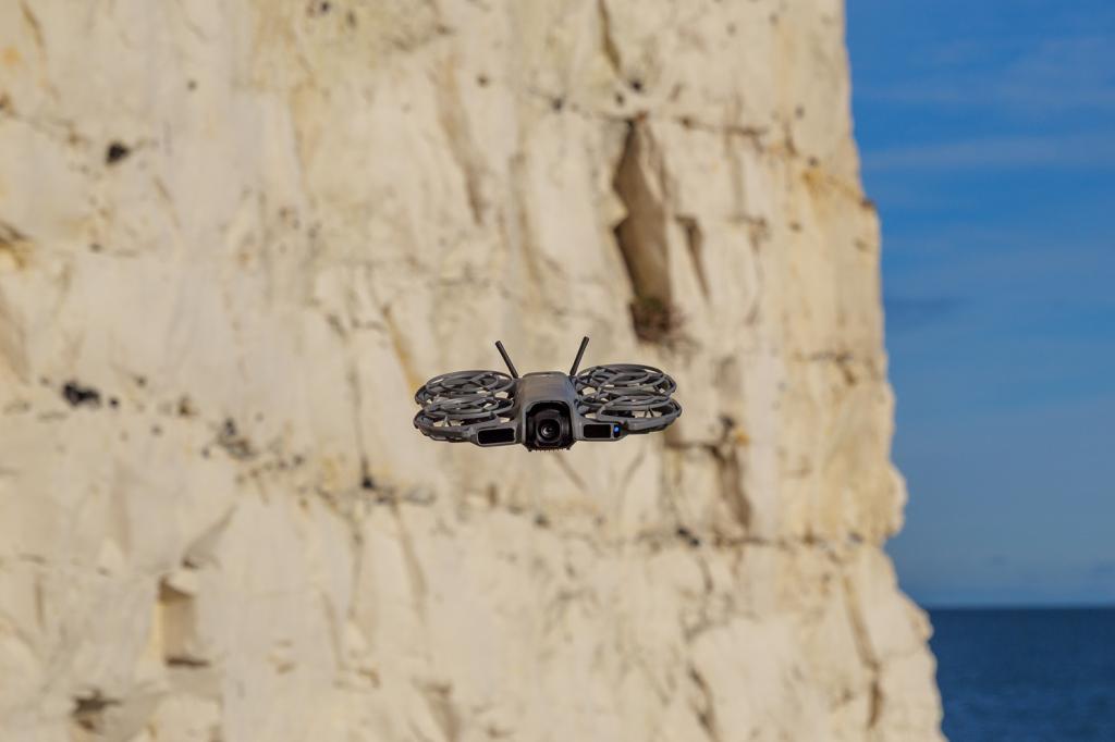 DJI Neo 2 drone in flight