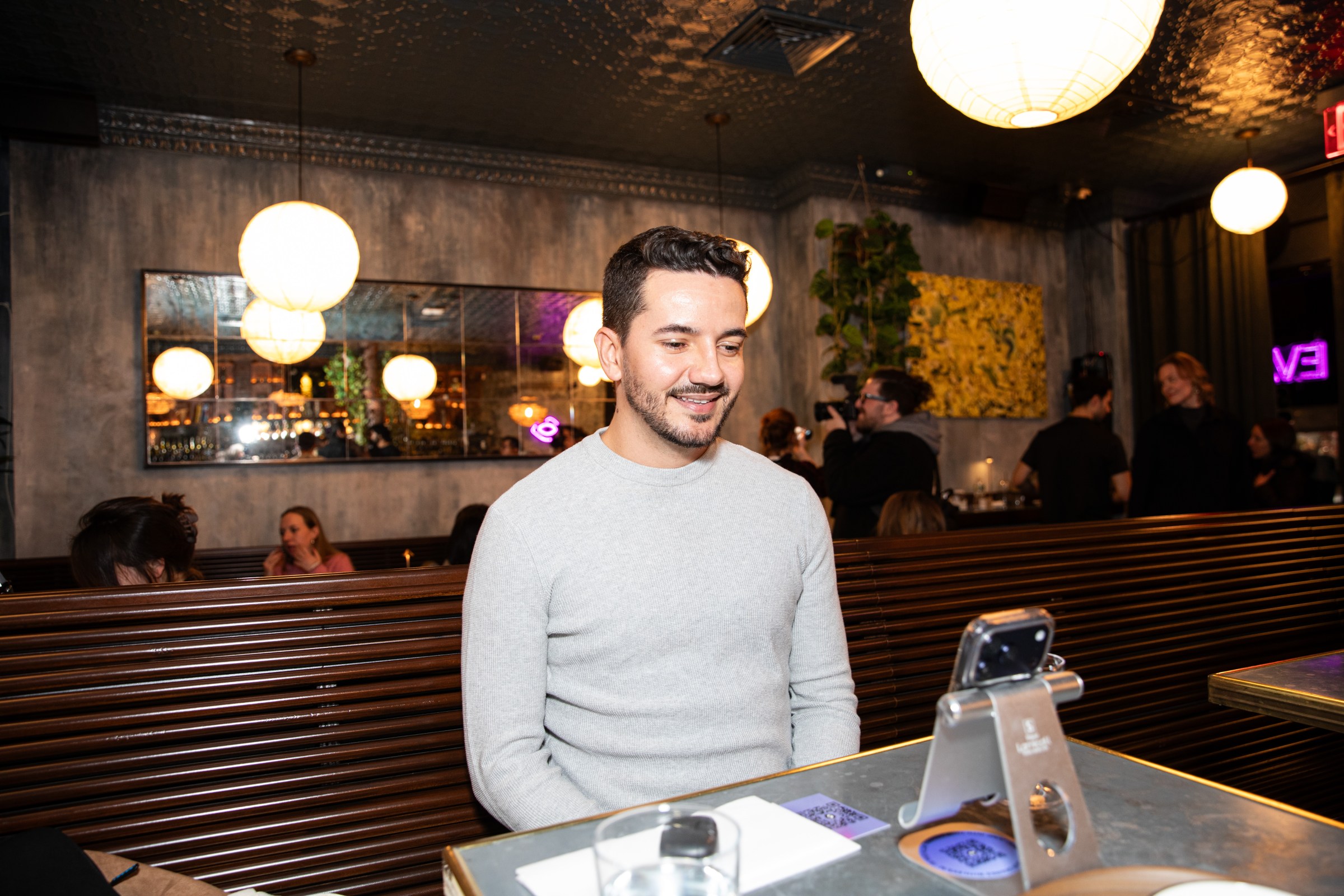 Chrislan Coelho had never experimented with AI companions before visiting the pop-up.