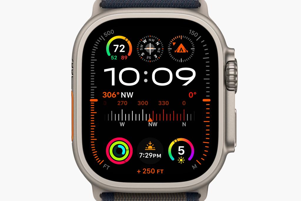 Apple Watch Ultra 2 face