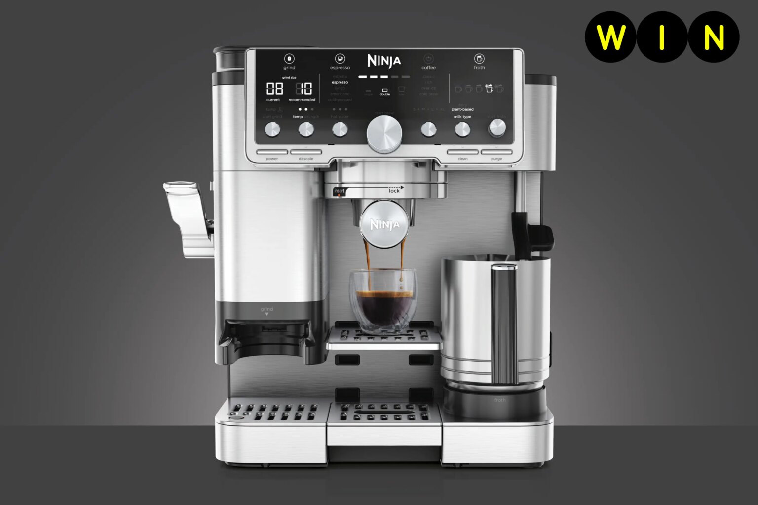 Win a Ninja Luxe Cafe Pro Coffee Machine!