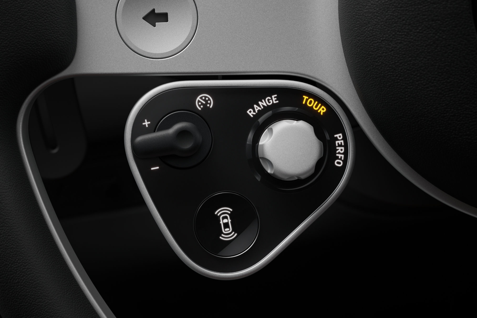 Ferrari Luce steering wheel buttons