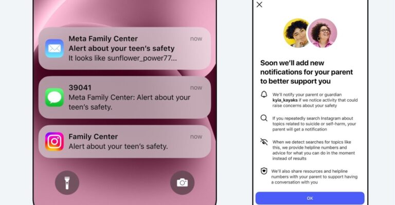 Instagram will alert parents if their kids search for self-harm topics