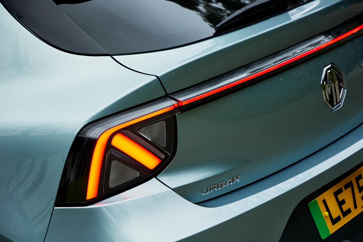 MG4 Urban drive rear lights