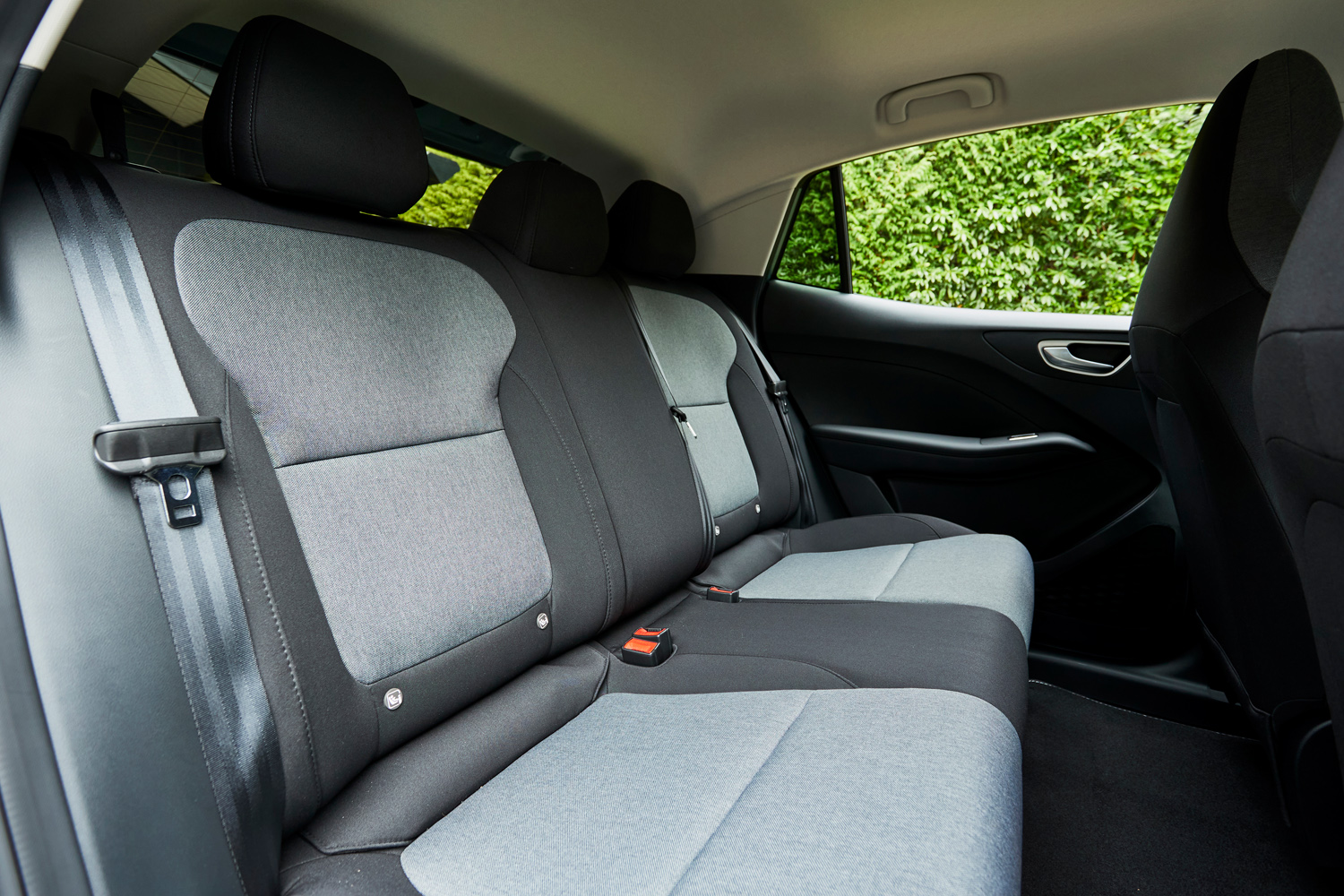 MG4 Urban drive rear seats