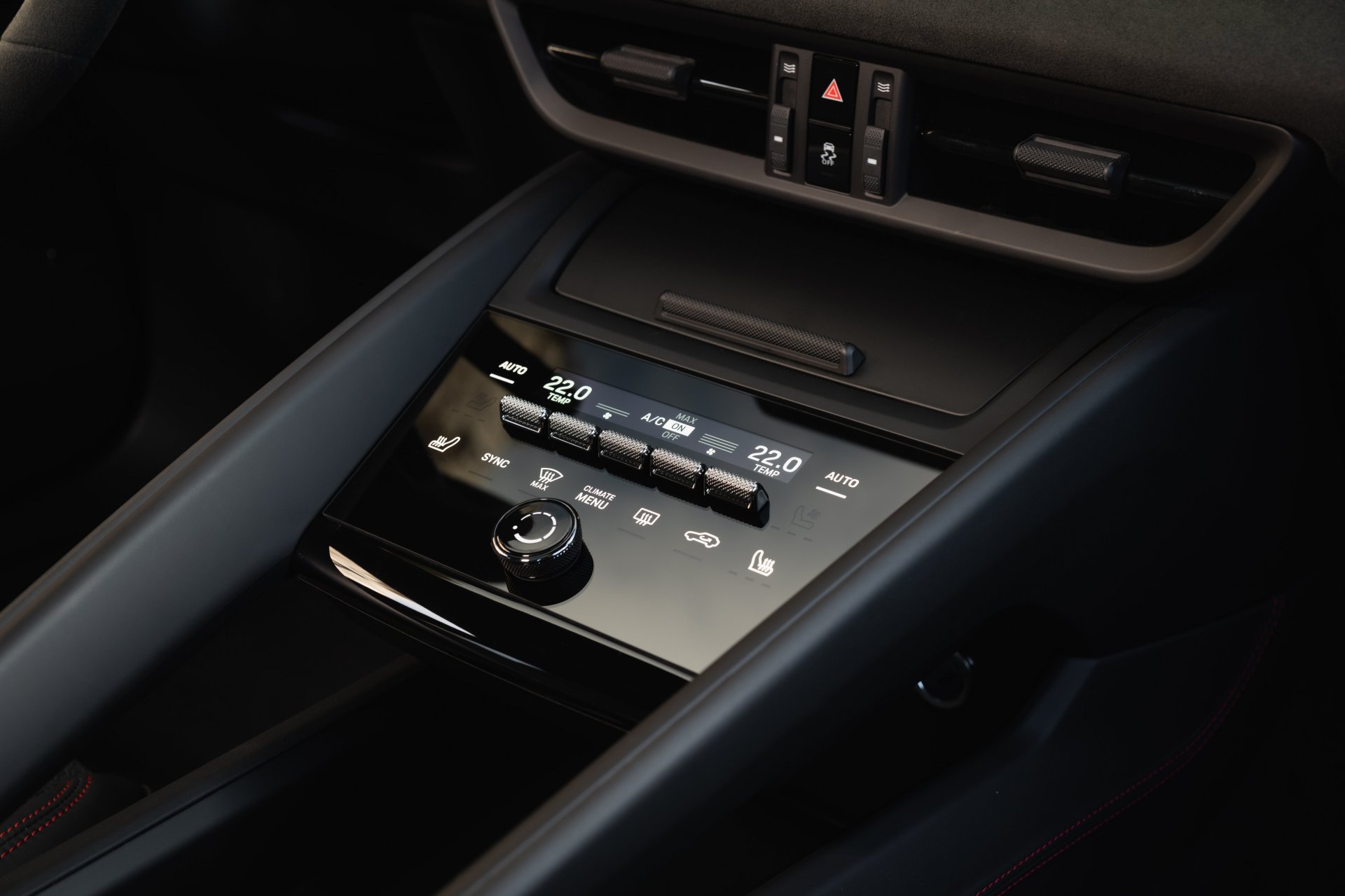 Porsche Macan GTS EV review centre console