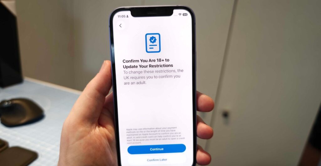 Apple brings age verification to UK users in iOS 26.4 beta