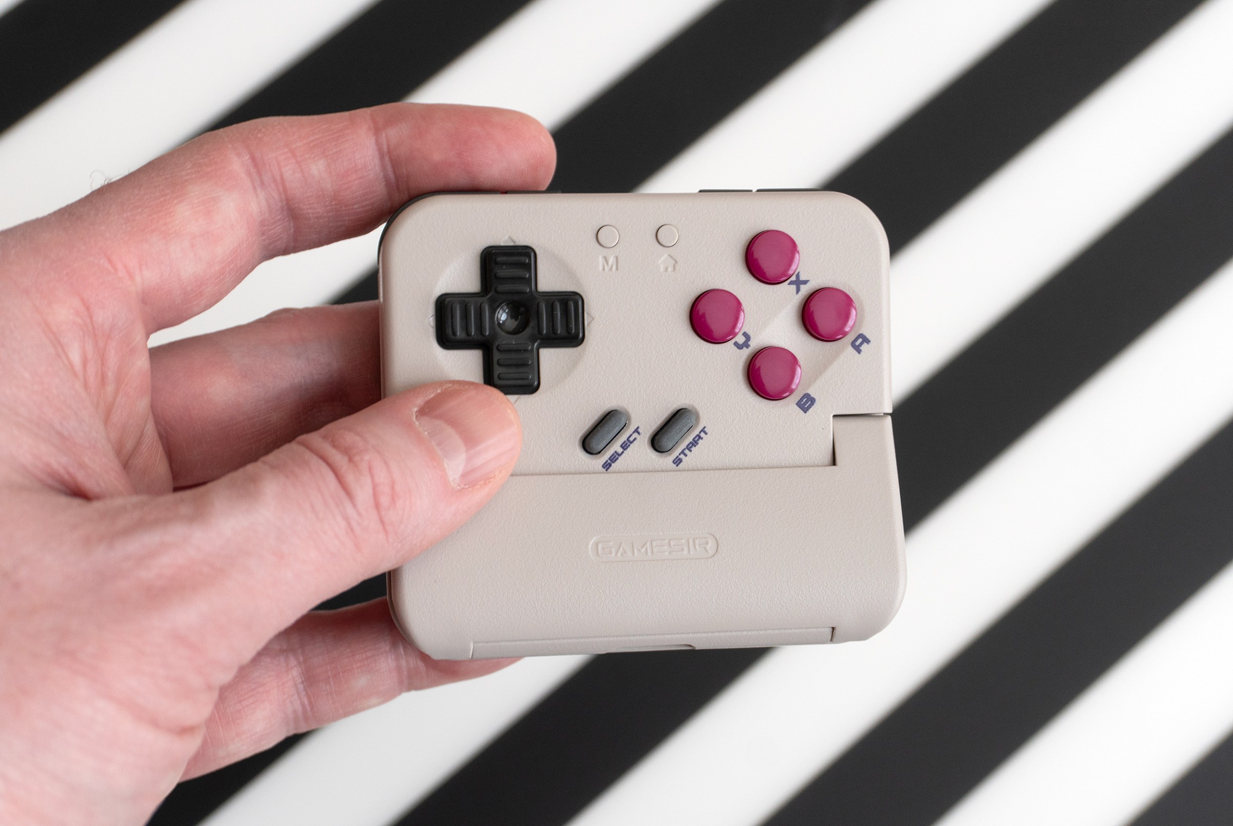 A person holding the Pocket Taco on its own.