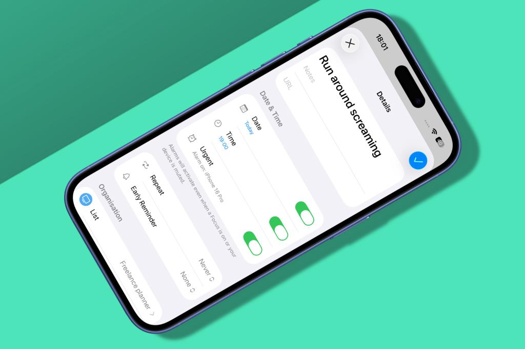 iOS 26.3 tips: reminders alarm