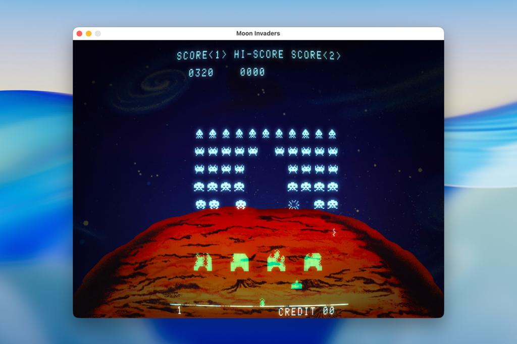 Moon Invaders – an Intel Mac app that will soon disappear