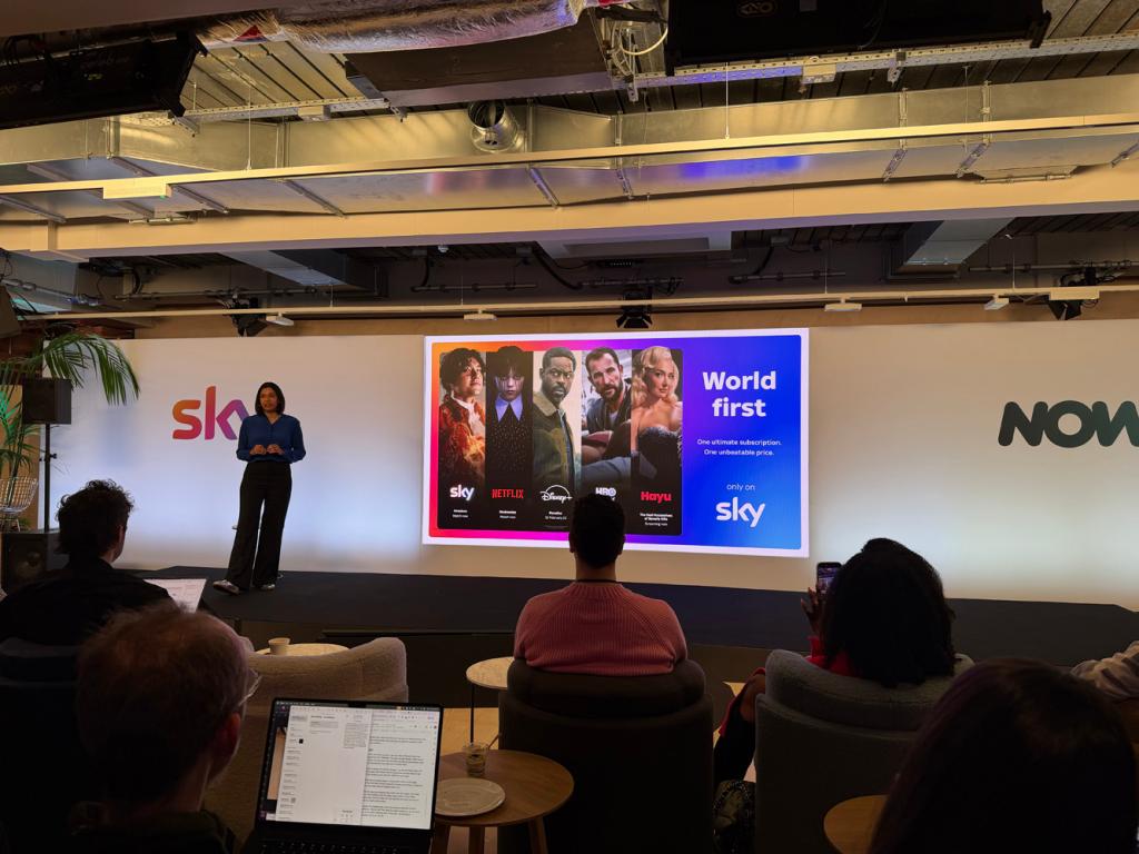 Sky new streaming platforms