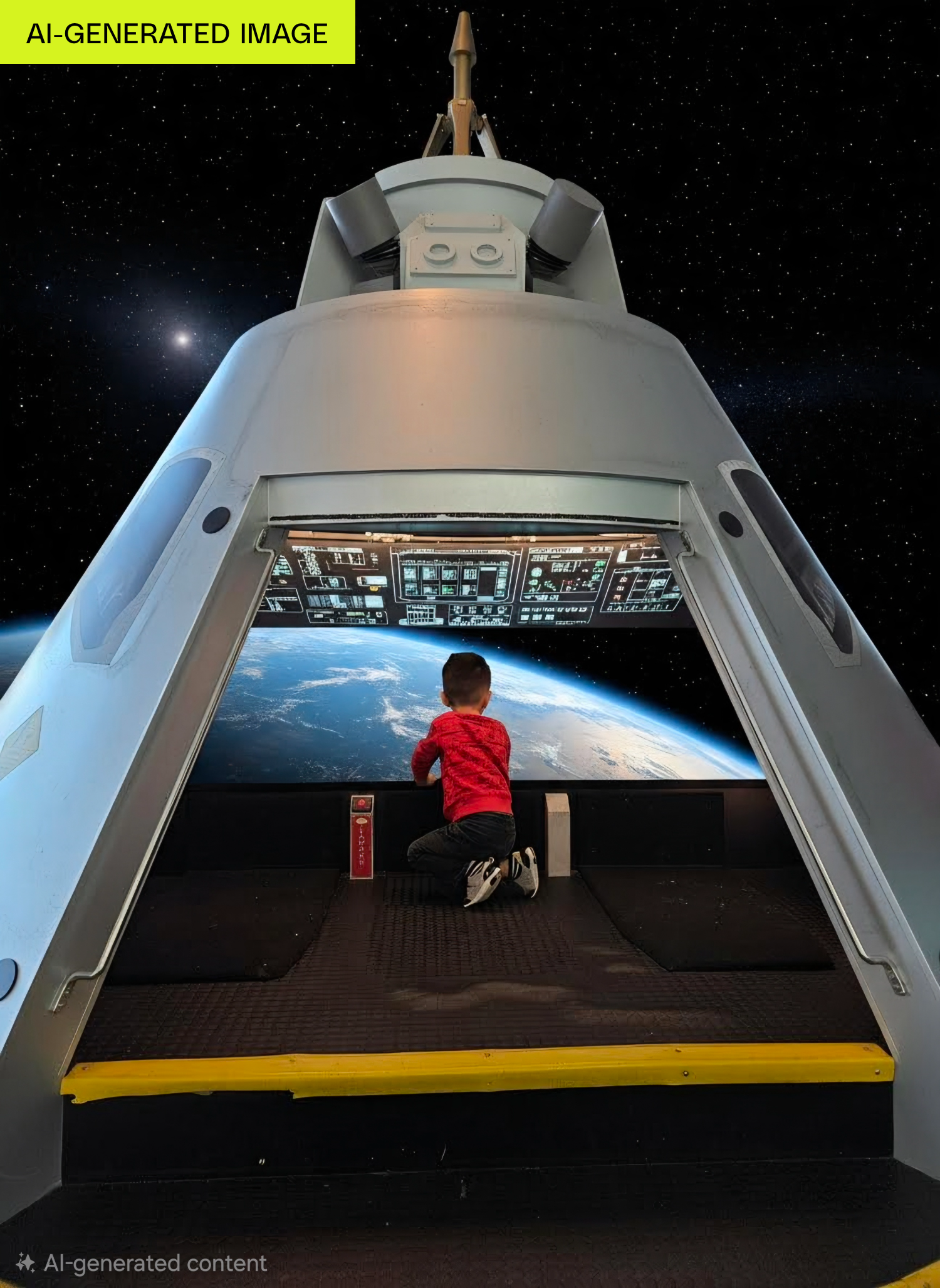 <em>…and edited with AI. Kinda cute, kinda tacky.</em>